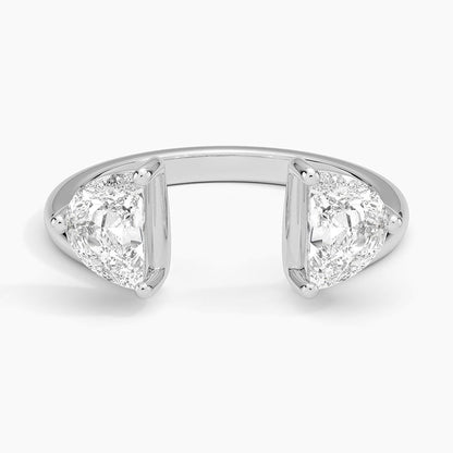 Half Moon Diamond Trio Stacking Ring (1 ct. tw.)