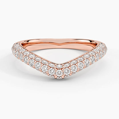 Adelaide Curved Lab Diamond Ring (7/8 ct. tw.)