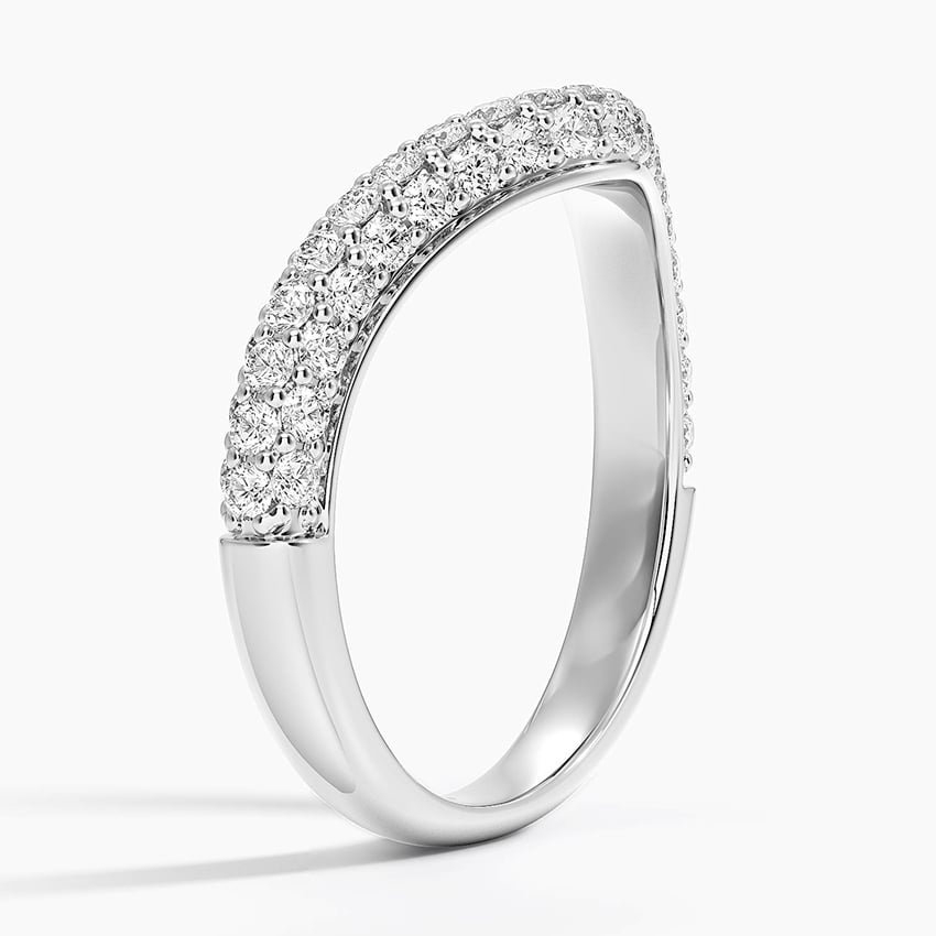 Adelaide Curved Lab Diamond Ring (7/8 ct. tw.)