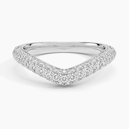Adelaide Curved Lab Diamond Ring (7/8 ct. tw.)