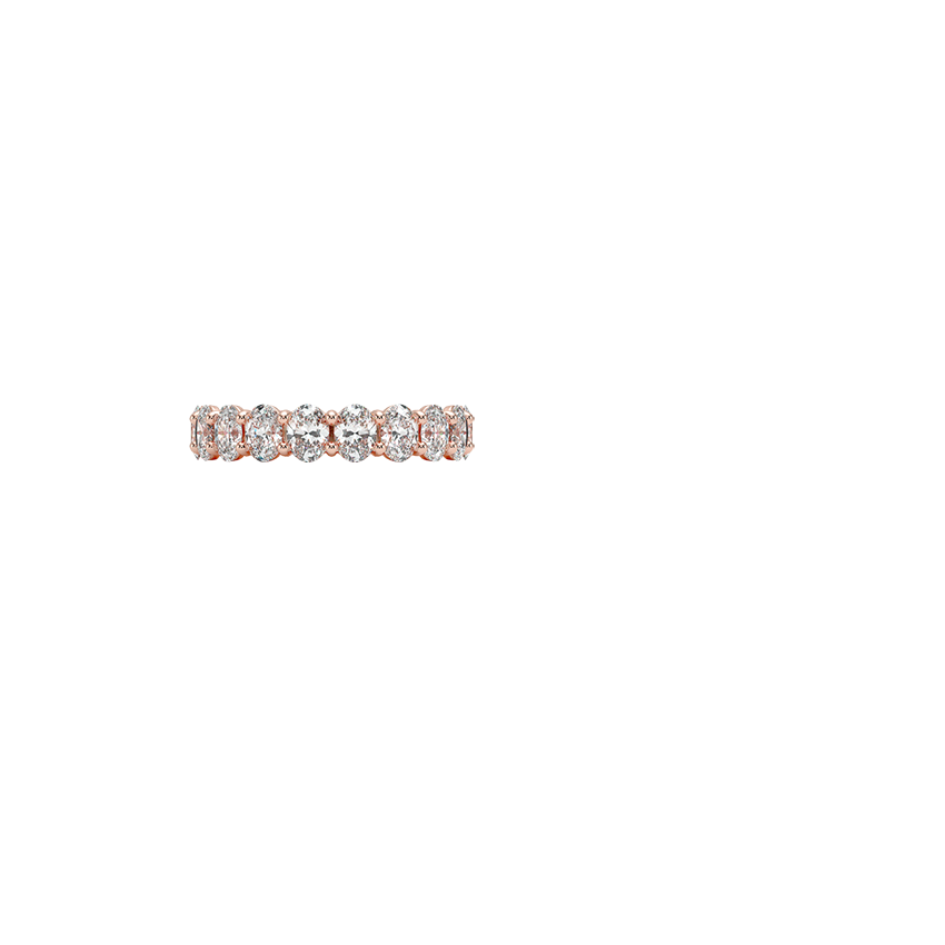 Oval Eternity Diamond Ring (4 ct. tw.)