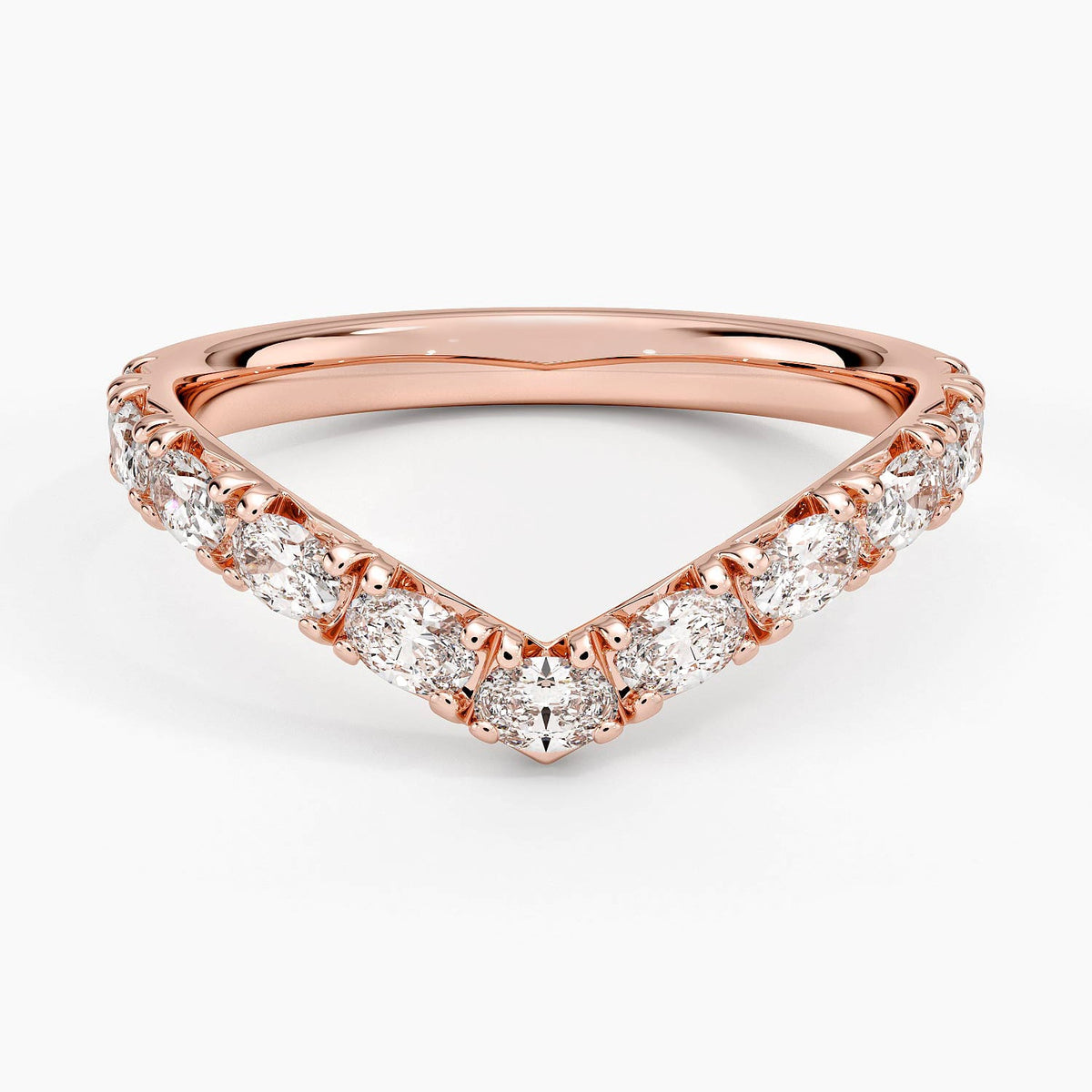 Nathalie Contour Oval Lab Diamond Ring (1/2 ct. tw.)