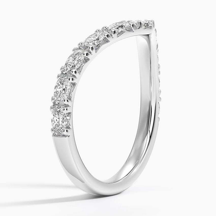 Nathalie Contour Oval Lab Diamond Ring (1/2 ct. tw.)
