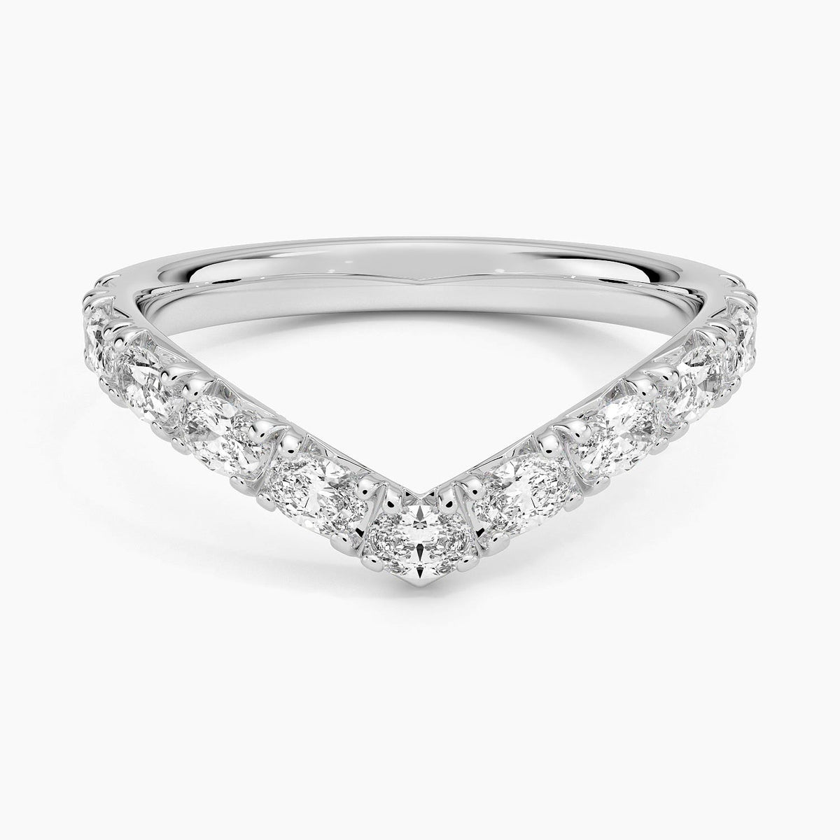 Nathalie Contour Oval Lab Diamond Ring (1/2 ct. tw.)