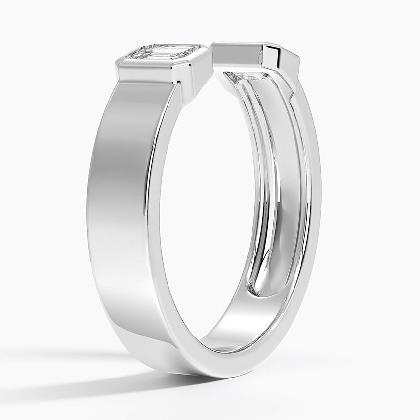 Peyton Emerald-Cut Diamond Open Ring (1/2 ct. tw.)