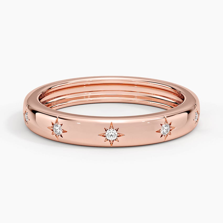 Evening Star Eternity 3mm Diamond Ring (1/10 ct. tw.)
