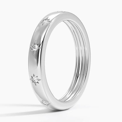 Evening Star Eternity 3mm Lab Diamond Ring (1/10 ct. tw.)