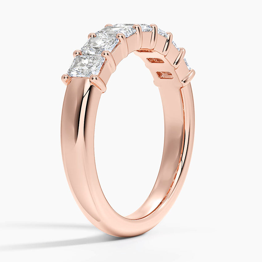 Grace Seven Stone Radiant Lab Diamond Ring (1 ct. tw.)