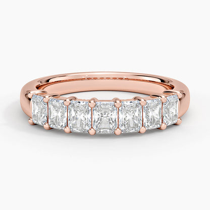 Grace Seven Stone Radiant Lab Diamond Ring (1 ct. tw.)