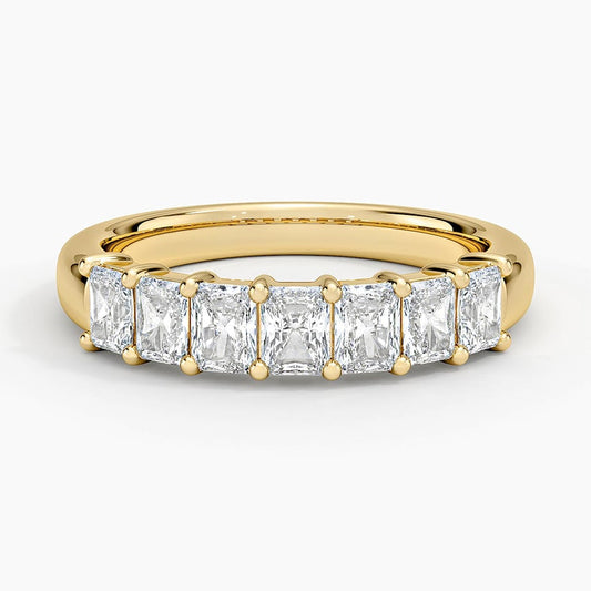 Grace Seven Stone Radiant Lab Diamond Ring (1 ct. tw.)