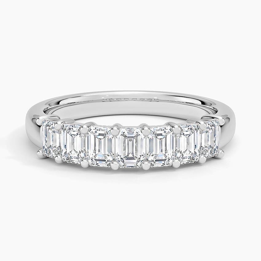 Grace Seven Stone Emerald Lab Diamond Ring (1 ct. tw.)