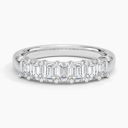 Grace Seven Stone Emerald Lab Diamond Ring (1 ct. tw.)