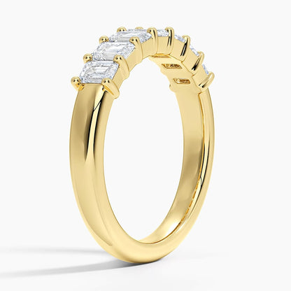 Grace Seven Stone Emerald Lab Diamond Ring (1 ct. tw.)