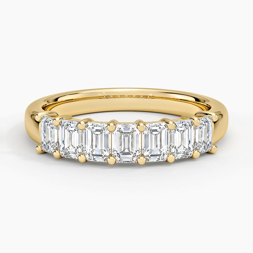Grace Seven Stone Emerald Diamond Ring (1 ct. tw.)