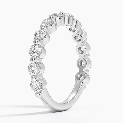 Monaco Three-Quarter Coverage Diamond Ring