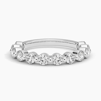 Monaco Three-Quarter Coverage Diamond Ring