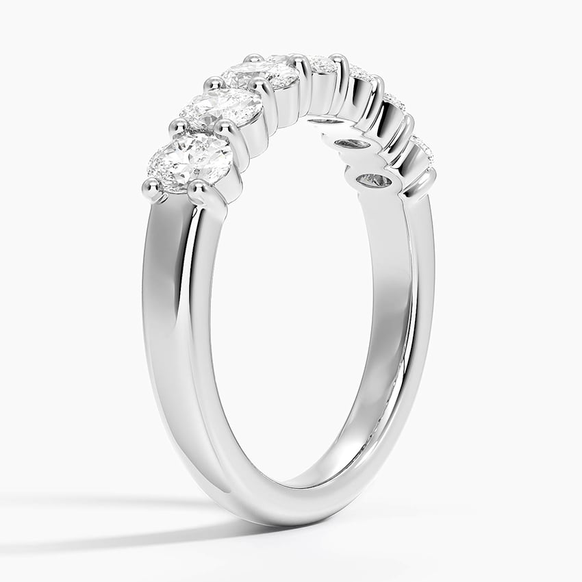 Grace Seven Stone Oval Lab Diamond Ring (1 ct. tw.)