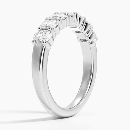 Grace Seven Stone Oval Lab Diamond Ring (1 ct. tw.)
