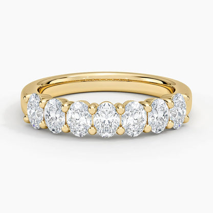 Grace Seven Stone Oval Lab Diamond Ring (1 ct. tw.)