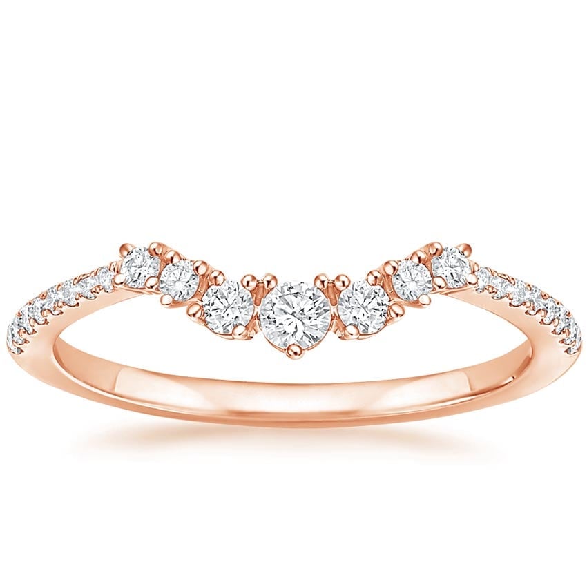 Luxe Aria Contoured Diamond Ring (1/4 ct. tw.)