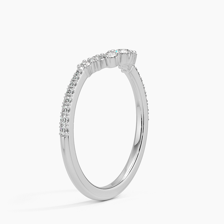 Luxe Aria Contoured Diamond Ring (1/4 ct. tw.)
