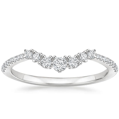 Luxe Aria Contoured Diamond Ring (1/4 ct. tw.)