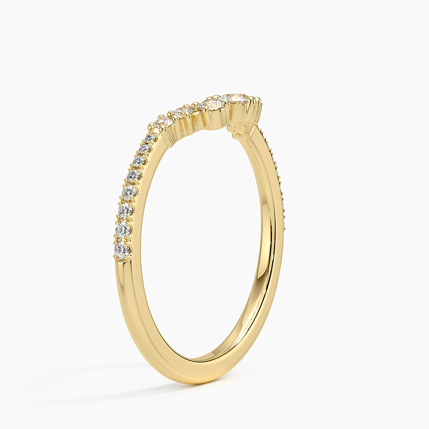 Luxe Aria Contoured Diamond Ring (1/4 ct. tw.)