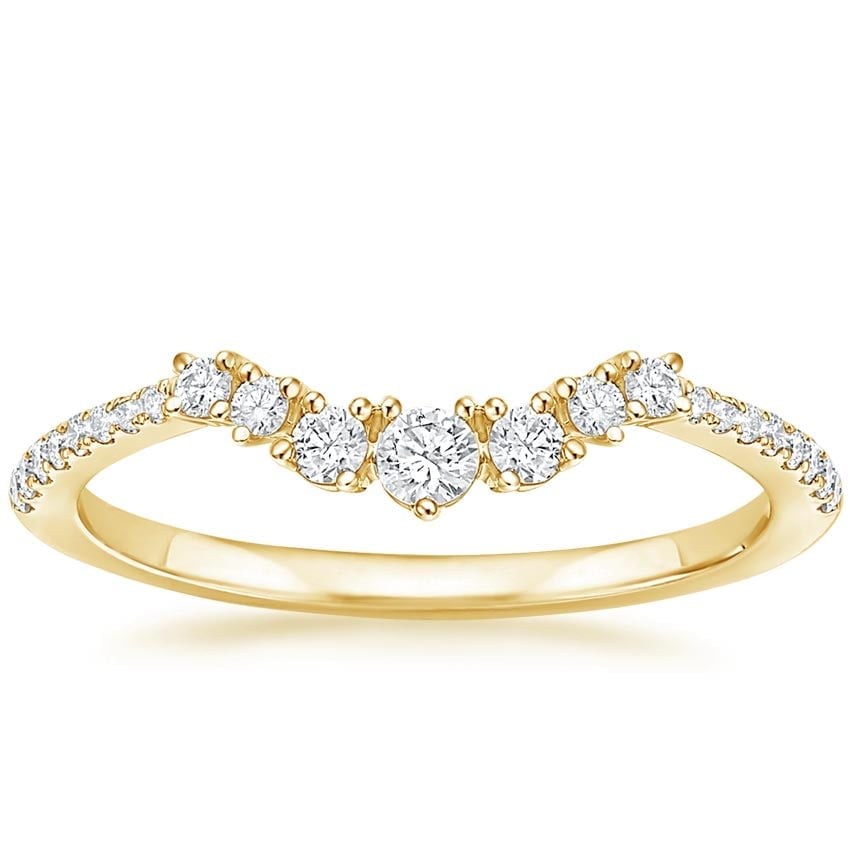 Luxe Aria Contoured Diamond Ring (1/4 ct. tw.)