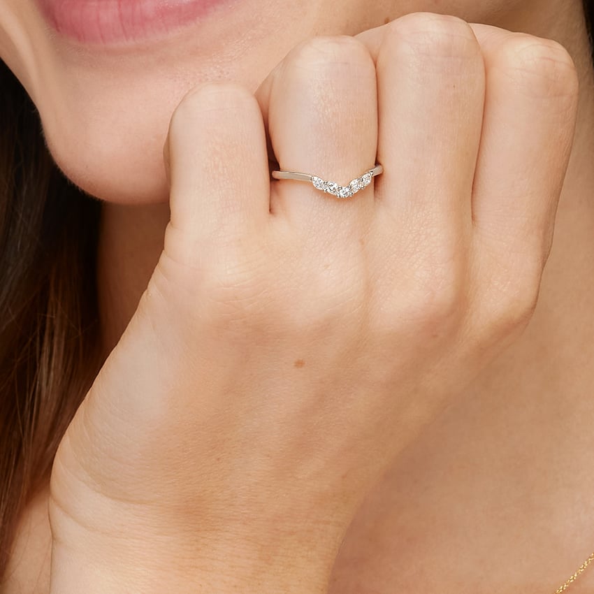 Camille Contoured Lab Diamond Ring (1/5 ct. tw.)