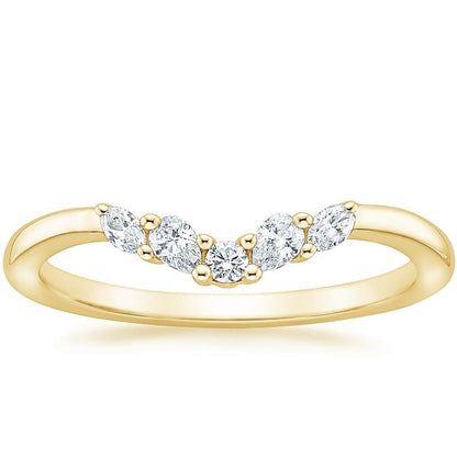 Camille Contoured Lab Diamond Ring (1/5 ct. tw.)
