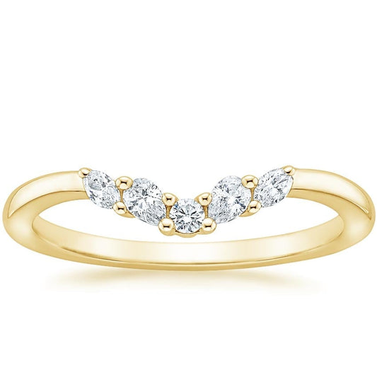 Camille Contoured Lab Diamond Ring (1/5 ct. tw.)