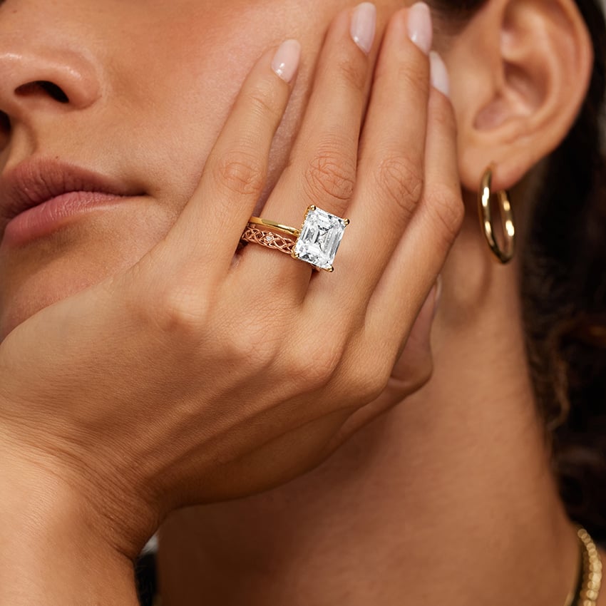 Celtic Knot Diamond Ring