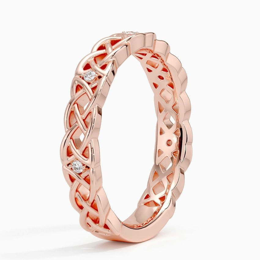Celtic Knot Diamond Ring