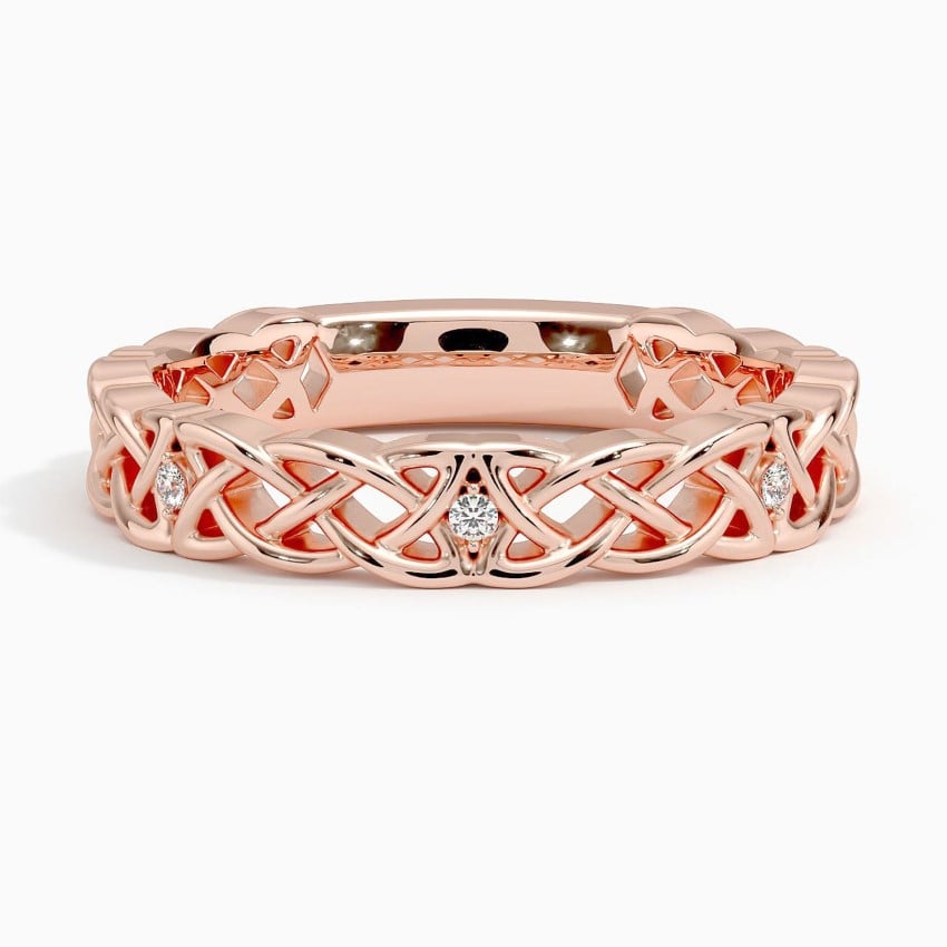Celtic Knot Diamond Ring