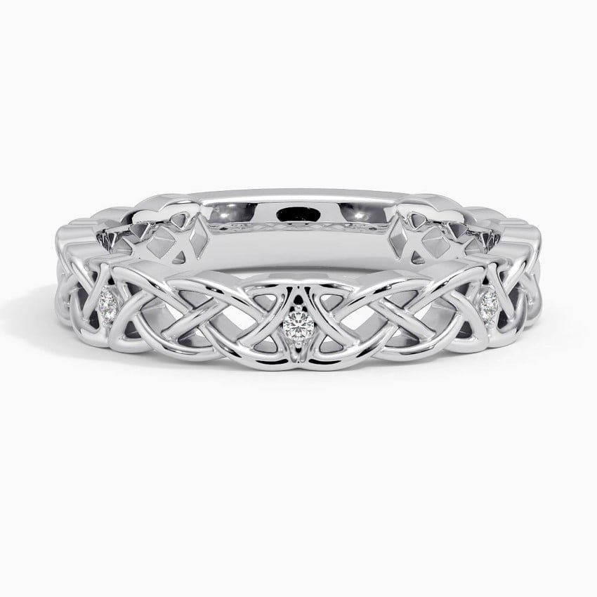 Celtic Knot Diamond Ring