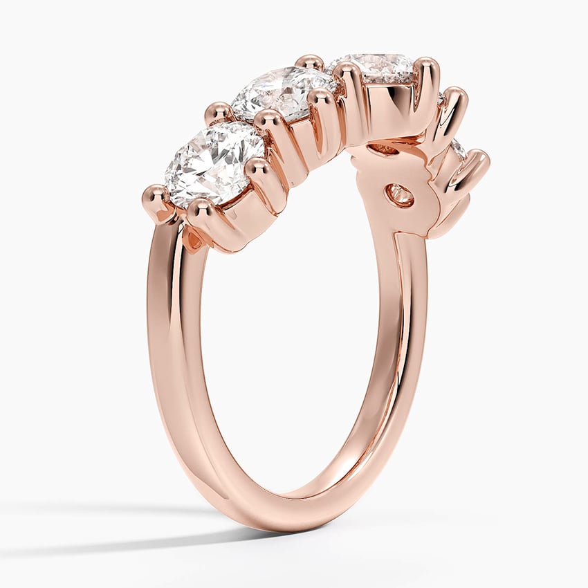 Genevieve Contoured Diamond Ring
