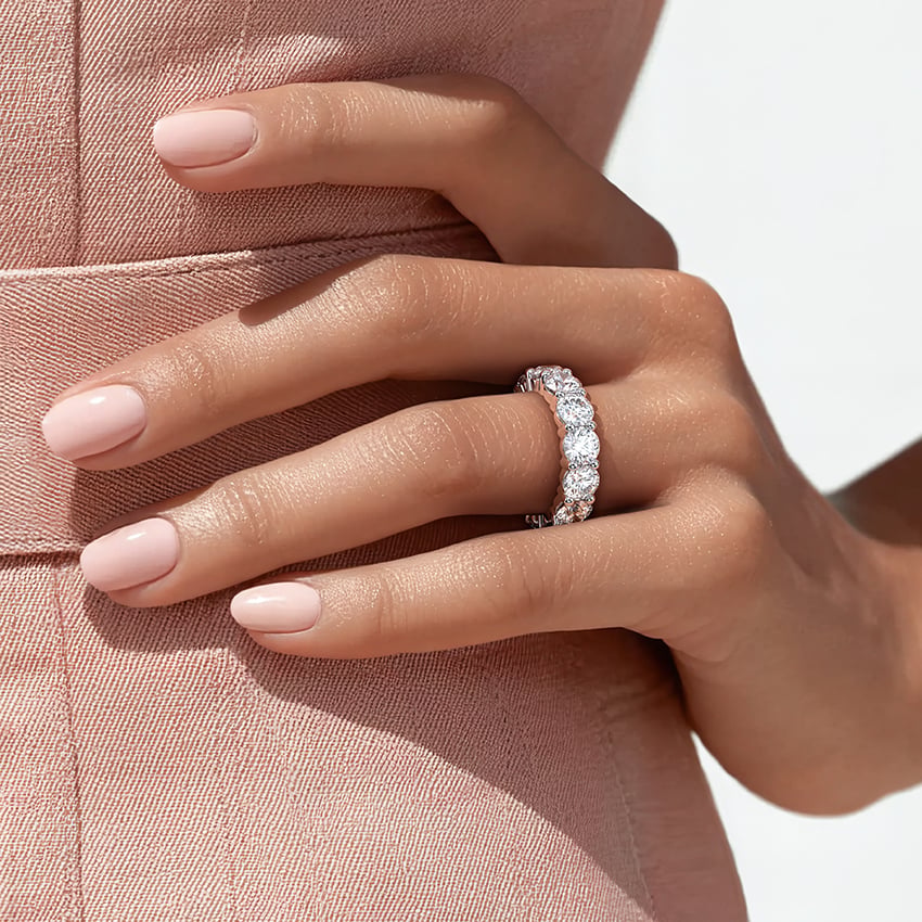 Eternity Lab Diamond Ring (8 ct. tw.)