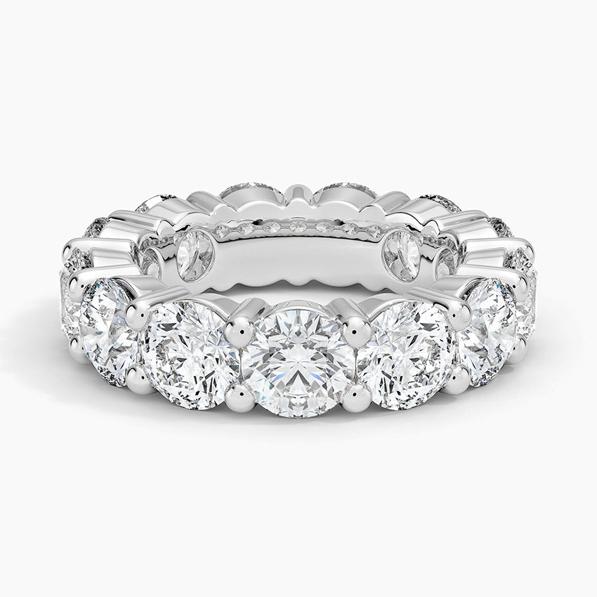 Emerald Eternity Diamond Ring (8 ct. tw.)