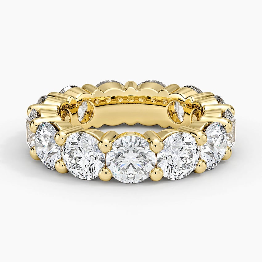 Emerald Eternity Diamond Ring (8 ct. tw.)