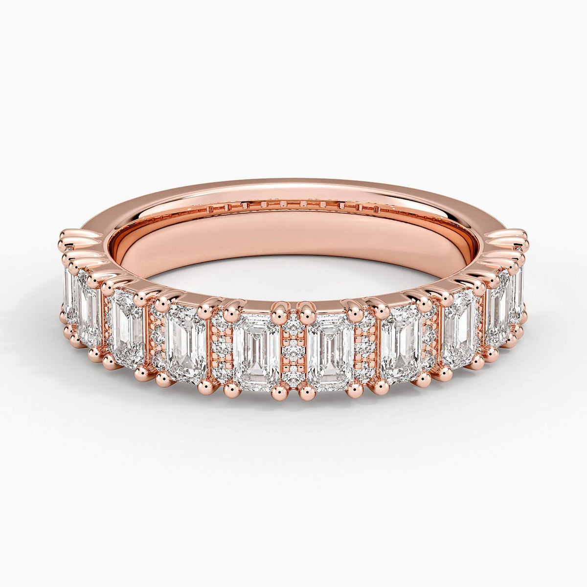 Naya Half Coverage Lab Diamond Ring (7/8 ct. tw.)