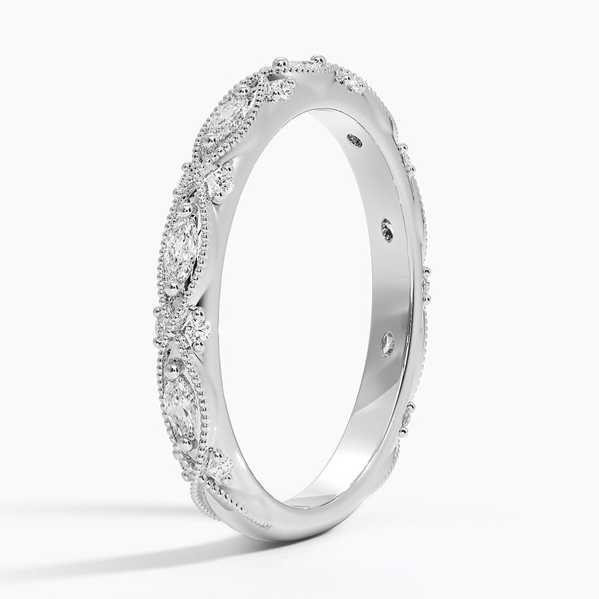 Celestia Milgrain Diamond Ring (1/3 ct. tw.)