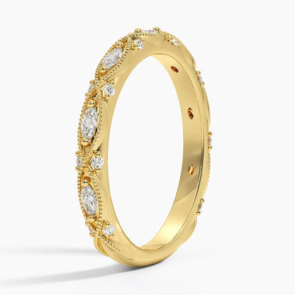 Celestia Milgrain Diamond Ring (1/3 ct. tw.)