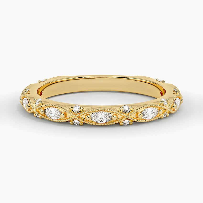 Celestia Milgrain Diamond Ring (1/3 ct. tw.)