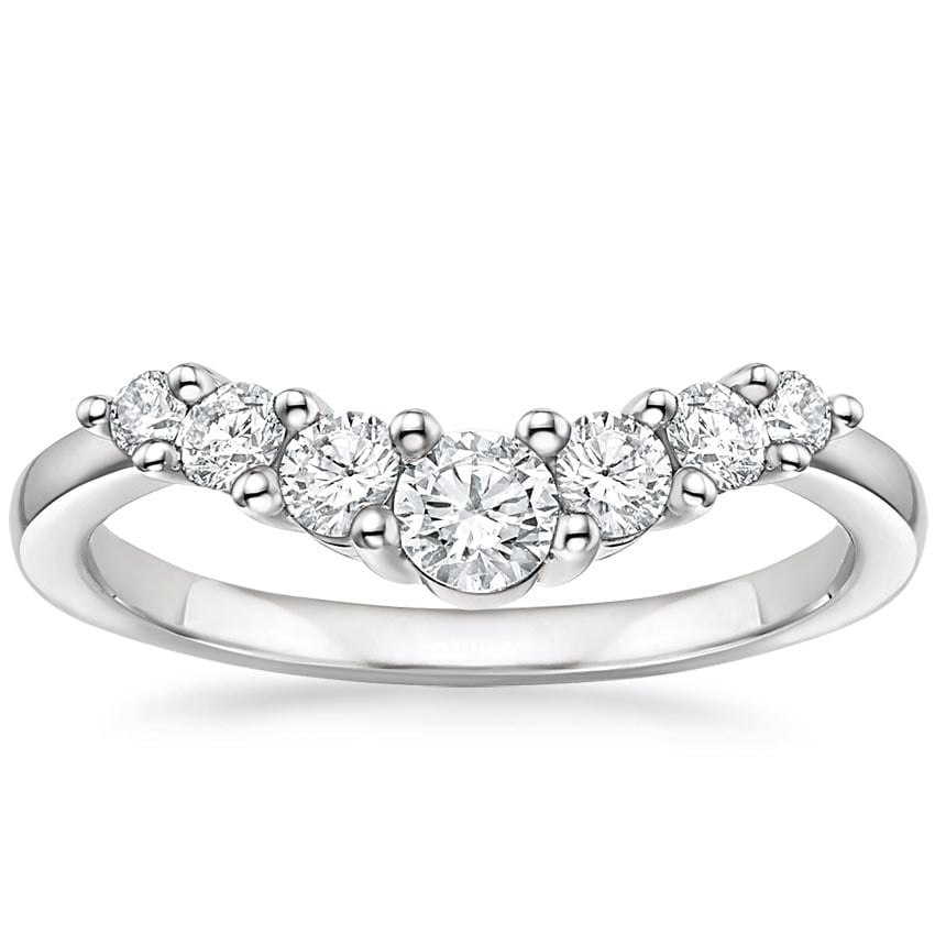 Emilie Seven Stone Contour Diamond Ring (1/2 ct. tw.)
