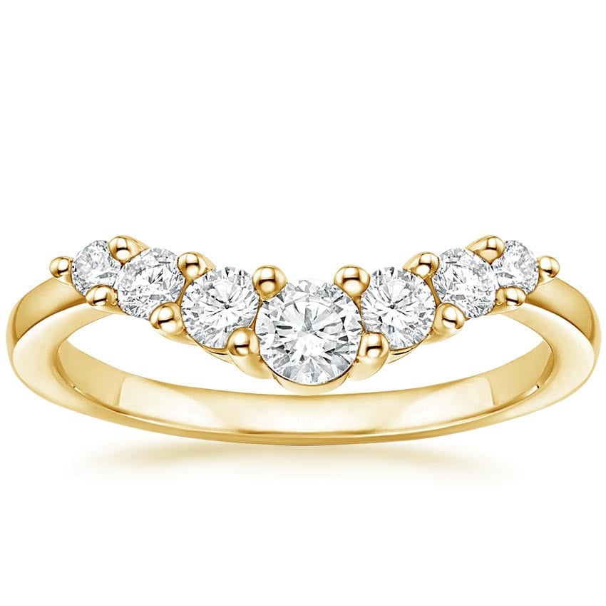 Emilie Seven Stone Contour Diamond Ring (1/2 ct. tw.)