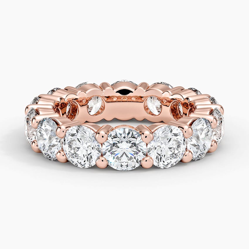 Emerald Eternity Diamond Ring (7 ct. tw.)