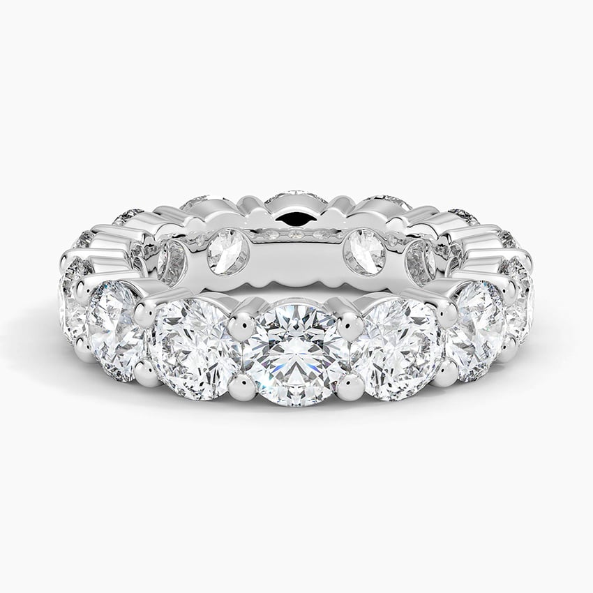 Emerald Eternity Diamond Ring (7 ct. tw.)