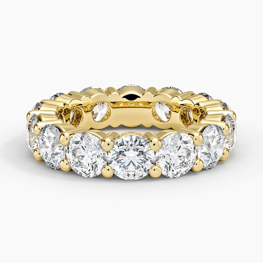 Emerald Eternity Diamond Ring (7 ct. tw.)