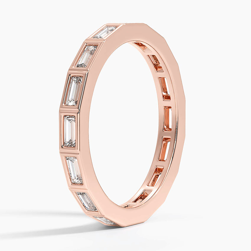 Bezel Baguette Eternity Diamond Ring (3/4 ct. tw.)