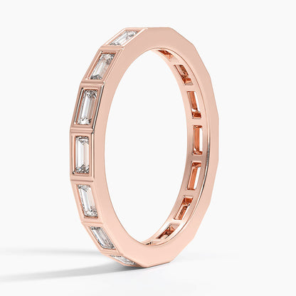 Bezel Baguette Eternity Diamond Ring (3/4 ct. tw.)